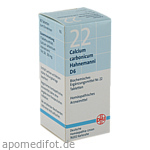 BIOCHEMIE DHU 22 Calcium carbonicum D 6 Tabletten