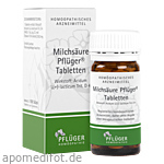 MILCHSÄURE Pflüger Tabletten