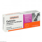 CETIRIZIN-ratiopharm bei Allergien 10 mg Filmtabl.