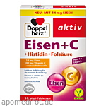 DOPPELHERZ Eisen+Vit.C+L-Histidin Tabletten