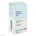 BIOCHEMIE DHU 16 Lithium chloratum D 12 Tabletten