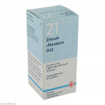 BIOCHEMIE DHU 21 Zincum chloratum D 12 Tabletten