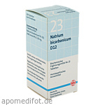 BIOCHEMIE DHU 23 Natrium bicarbonicum D 12 Tabl.
