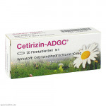 CETIRIZIN ADGC Filmtabletten