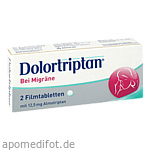 DOLORTRIPTAN bei Migräne Filmtabletten