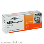 ASS-ratiopharm 500 mg Tabletten