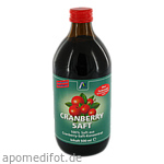 CRANBERRY SAFT 100% Frucht