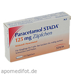 PARACETAMOL STADA 125 mg Zäpfchen
