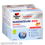 DOPPELHERZ Magnesium 400 Citrat system Granulat