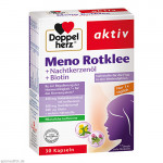DOPPELHERZ Meno Rotklee+Nachtkerzenöl+Biotin Kaps.