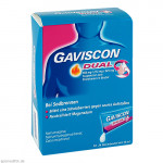 GAVISCON Dual 500mg/213mg/325mg Susp.z.Einn.Btl.