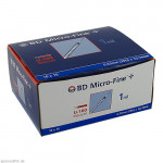BD MICRO-FINE+ Insulinspr.1 ml U100 12,7 mm