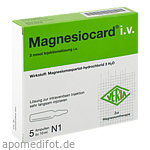 MAGNESIOCARD i.v. Injektionslösung