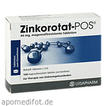 ZINKOROTAT POS magensaftresistente Tabletten