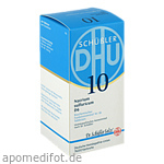 BIOCHEMIE DHU 10 Natrium sulfuricum D 6 Tabletten