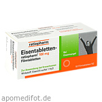 EISENTABLETTEN-ratiopharm 100 mg Filmtabletten