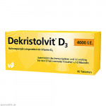 DEKRISTOLVIT D3 4000 I.E. Tabletten