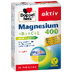 DOPPELHERZ Magnesium 400+B12+C+E Tabletten