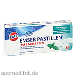 EMSER Pastillen mit Mentholfrische zuckerfrei