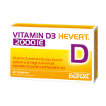 VITAMIN D3 HEVERT 2000 I.E. Tabletten