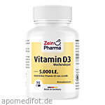 VITAMIN D3 5000 I.E. Wochendepot Kapseln
