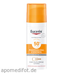 EUCERIN Sun CC Creme getönt mittel LSF 50+