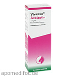 VIVIDRIN Azelastin 1 mg/ml Nasenspray Lösung