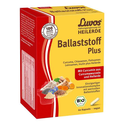 LUVOS Heilerde Bio Ballaststoff Plus Kapseln