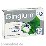 GINGIUM 240 mg Filmtabletten