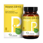 VITAMIN D3+K2 Pflüger PUR 1.000 I.E./75 μg Kapseln