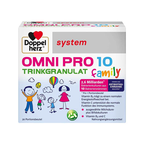 DOPPELHERZ Omni Pro 10 family system Trinkgranulat